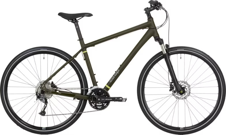 The REI Co-op Cycles CTY 2.2 Hybrid Bike, side view