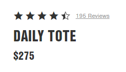 Dagne Dover Daily Tote Price