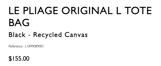 Longchamp Large Le Pliage Tote Price