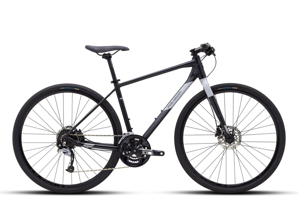 6. Polygon Path 3 Hybrid Bike, side view