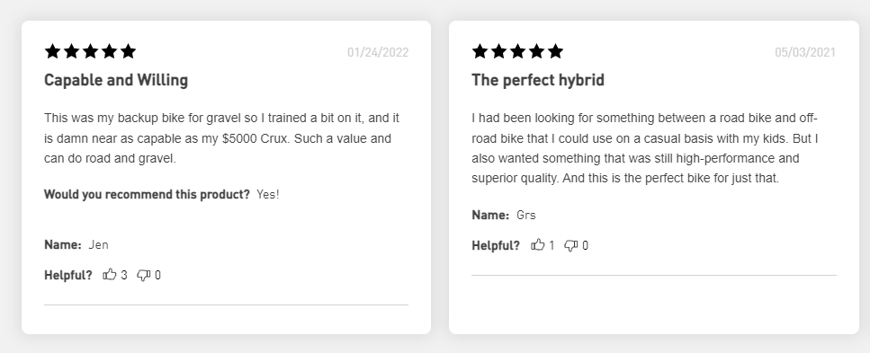 Feedback on the Specialized Sirrus X 3.0.