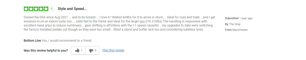 An owner’s review on the excellent Trek Dual Sport Gen 4 Hybrid Bicycle specs.