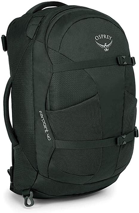 1. Osprey Farpoint/Fairview 40 Travel Pack from the side