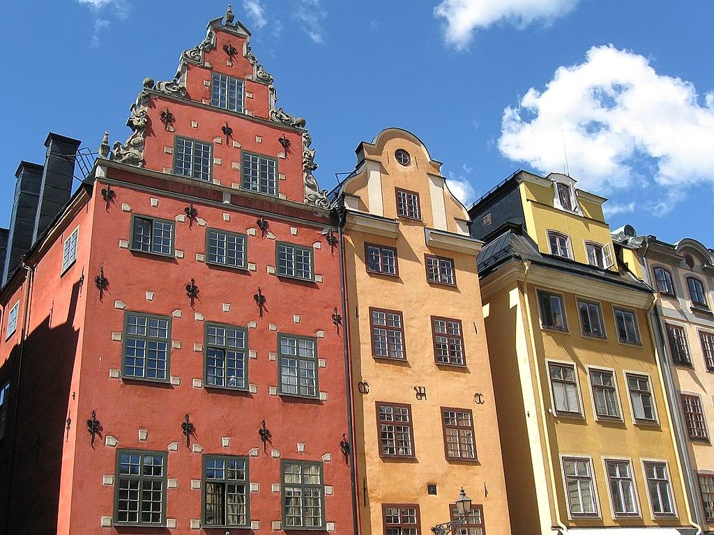 Buildings at Gamla Stan