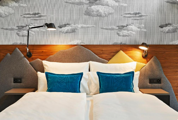 Double room at Motel One Zurich 
