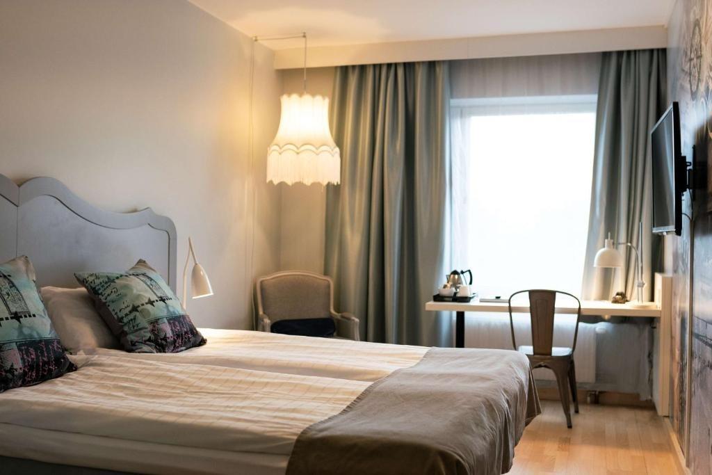 Fresh and modern room decor of Scandic Malmen