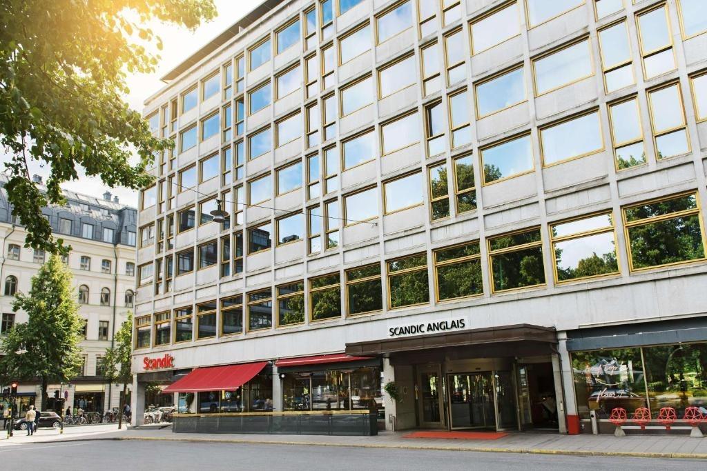 Front facade of Scandic Anglais
