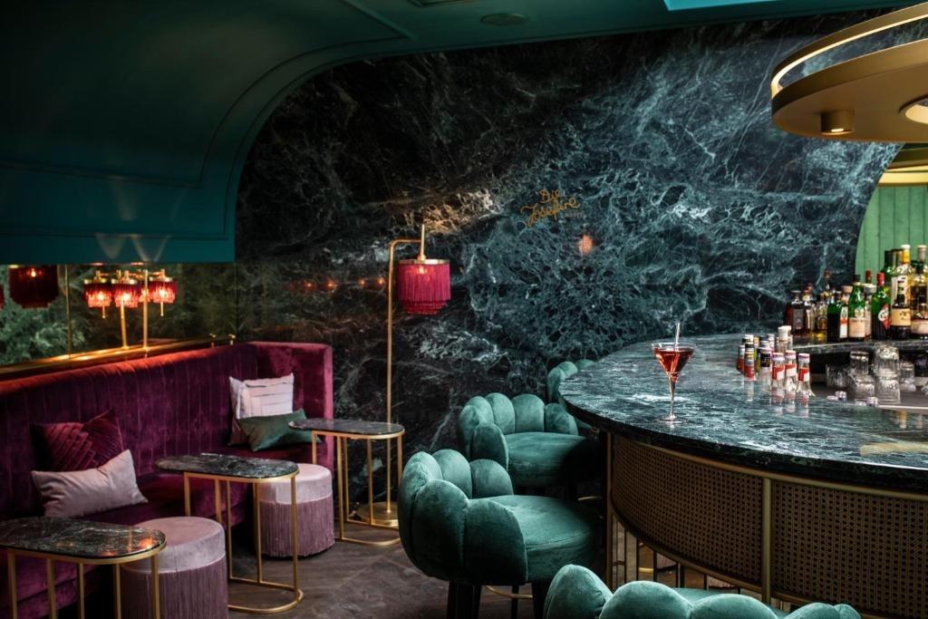 Hotel Josefine bar with a touch of artistic inspiration