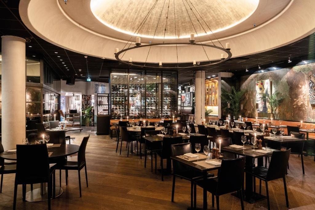 Restaurant at a luxury hotel in Stockholm