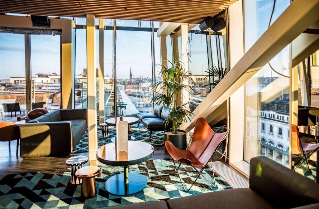 Scandic Continental rooftop terrace